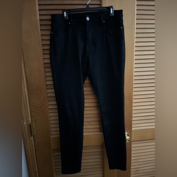 Kut from the Kloth Denim - Kut from the Kloth high rise toothpick skinny black jeans size 14
